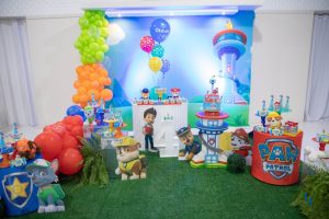 Decoração Patrulha Canina - por Arena Kids Imbituba